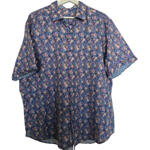 Robert Graham Multicolor Floral Casual Shirt
